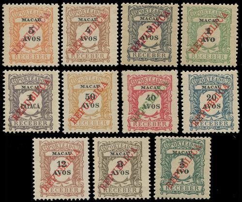 Lot 6223 - macau - John Bull Stamp Auctions sale 332 Lot 6223 - macau - John Bull Stamp Auctions sale 332