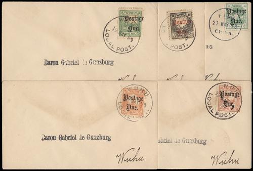 Lot 5058 - local post  -  John Bull Stamp Auctions sale 332
