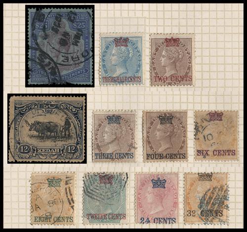 Lot 6261B - malaya / singapre / straits settlements - John Bull Stamp Auctions sale 332 Lot 6261B - malaya / singapre / straits settlements - John Bull Stamp Auctions sale 332